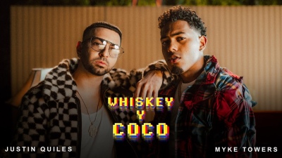 Justin Quiles y Myke Towers sorprenden con "Whiskey y Coco"
