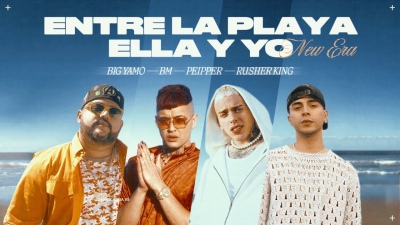 ¡No te pierdas el remix de "Entre la Playa, Ella y Yo"!