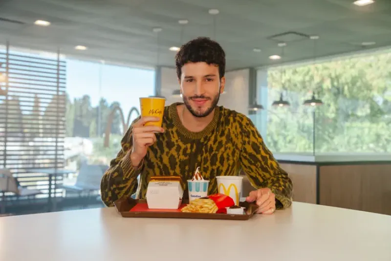Seba Yatra tiene su propio menú en McDonald's