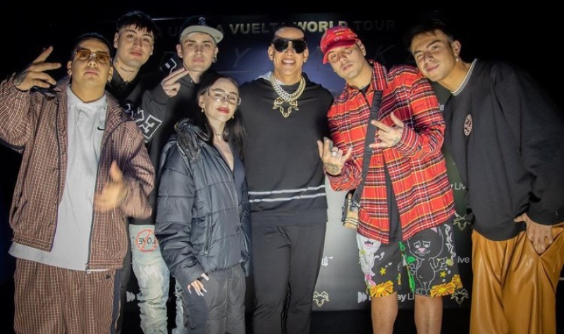 Daddy Yankee envió un mensaje para Duki, Tiago PZK, Nicki Nicole y Lit Killah en pleno show en Vélez