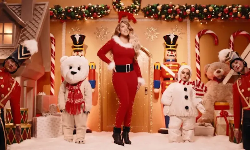 “All I Want for Christmas is You” de Mariah Carey superó las 21 millones de reproducciones diarias