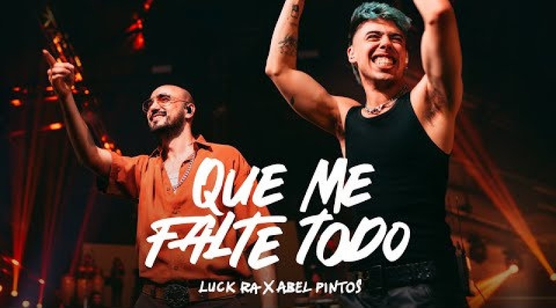 Luck Ra y Abel Pintos lanzan una colaboración juntos