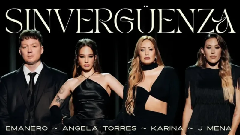 Emanero lanzó "Sinvergüenza" junto a Ángela Torres, Karina y J Mena